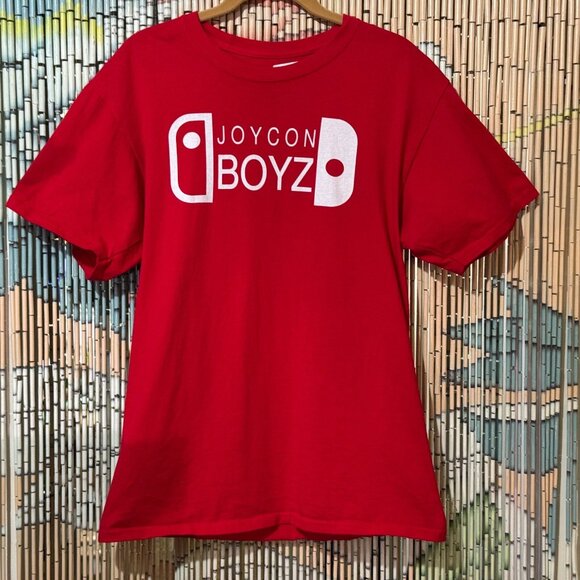 JOYCON BOYZ Nintendo Switch T-Shirt, Red, Medium - Picture 1 of 7